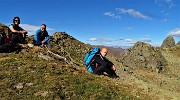 61 Terminata la ripida salita eccoci in cresta di vetta di Cima di Valle Pianella